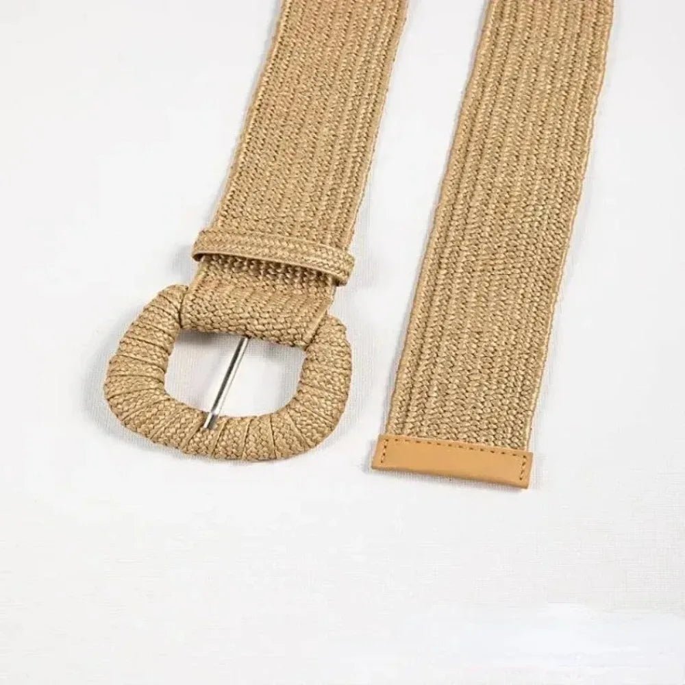 
                  
                    Braided Wide Belt for Women - Gentevra
                  
                