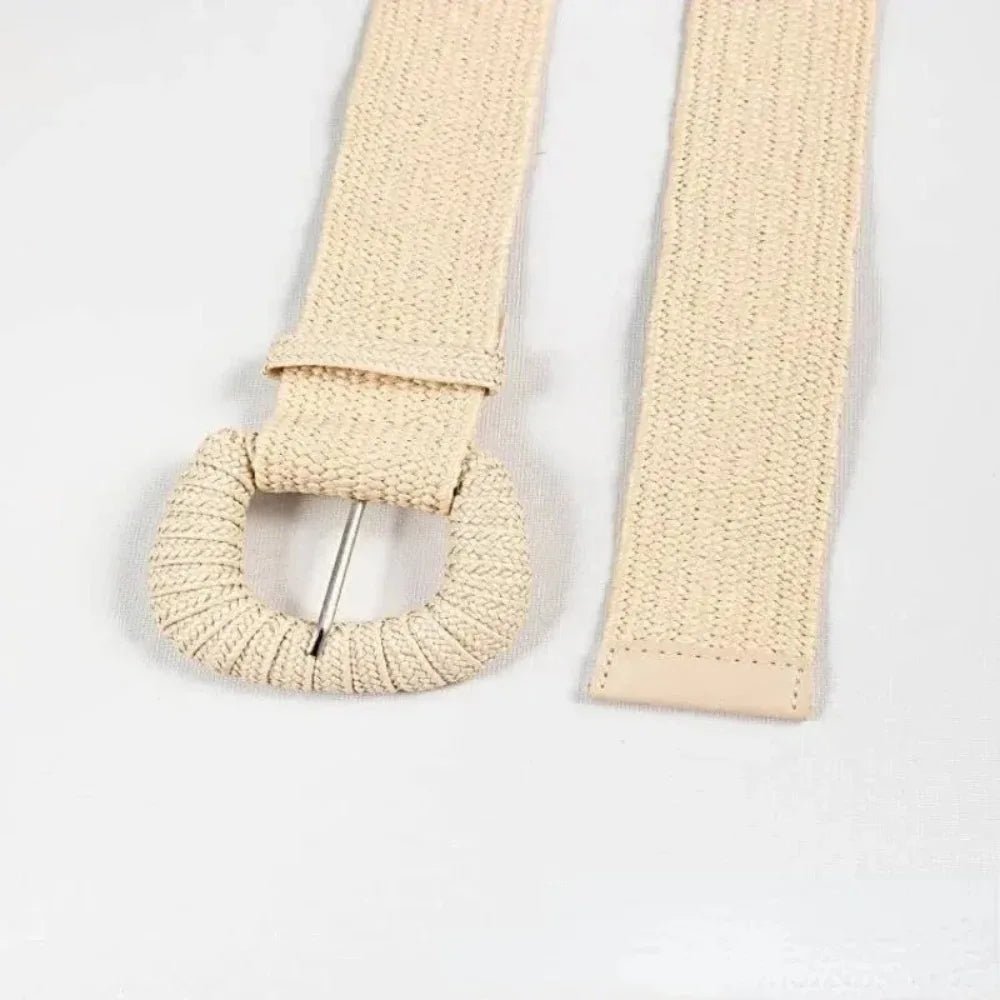 Braided Wide Belt for Women - Gentevra