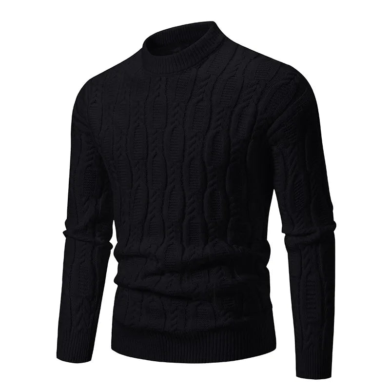 
                  
                    Classic Mock Turtleneck Sweater - Gentevra
                  
                