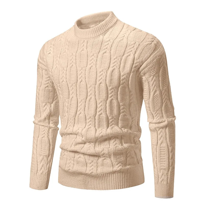 
                  
                    Classic Mock Turtleneck Sweater - Gentevra
                  
                