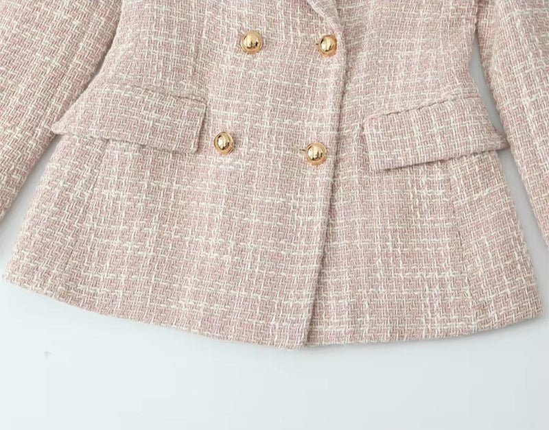 
                  
                    Classic Tweed Blazer - Gentevra
                  
                