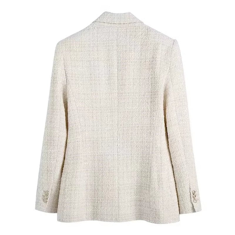 
                  
                    Classic Tweed Blazer - Gentevra
                  
                