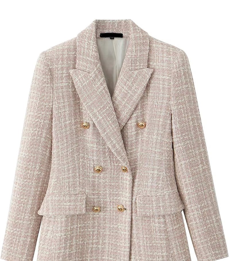 Classic Tweed Blazer - Gentevra