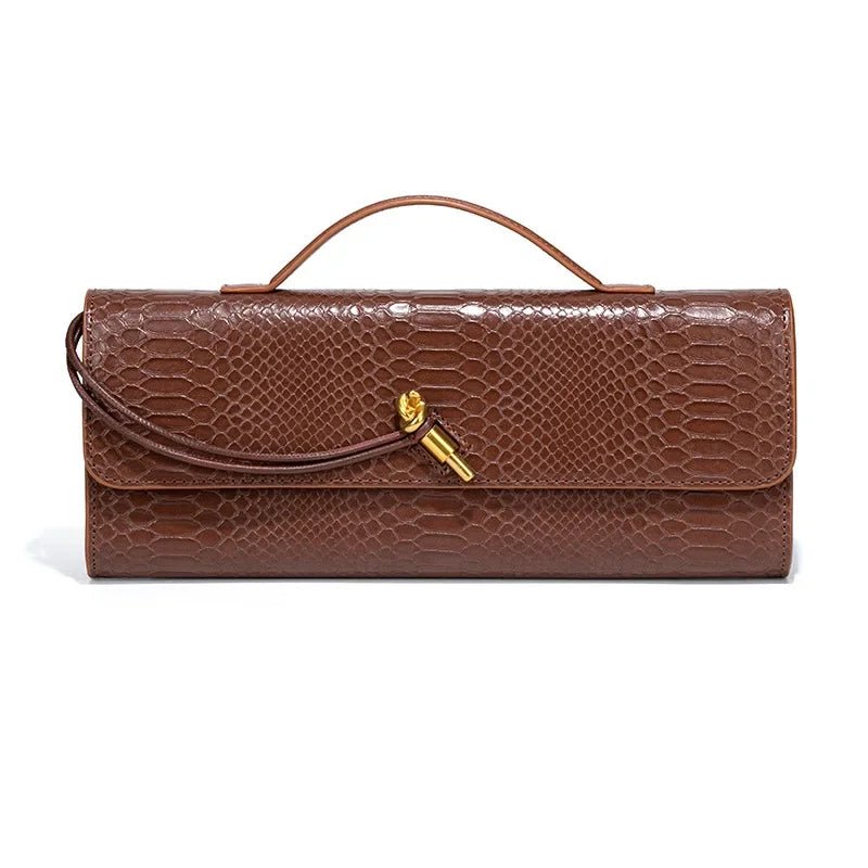 
                  
                    Croc - Embossed Clutch Bag - Gentevra
                  
                