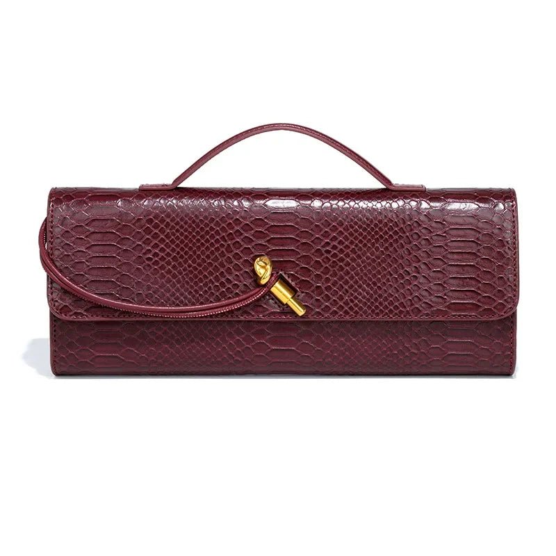 
                  
                    Croc - Embossed Clutch Bag - Gentevra
                  
                