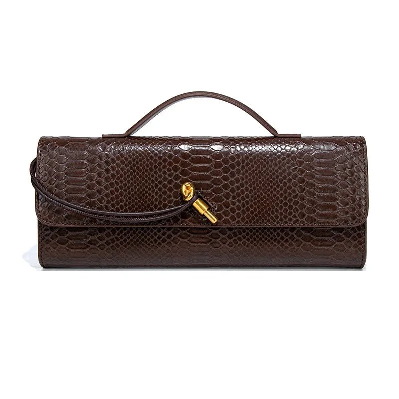 
                  
                    Croc - Embossed Clutch Bag - Gentevra
                  
                