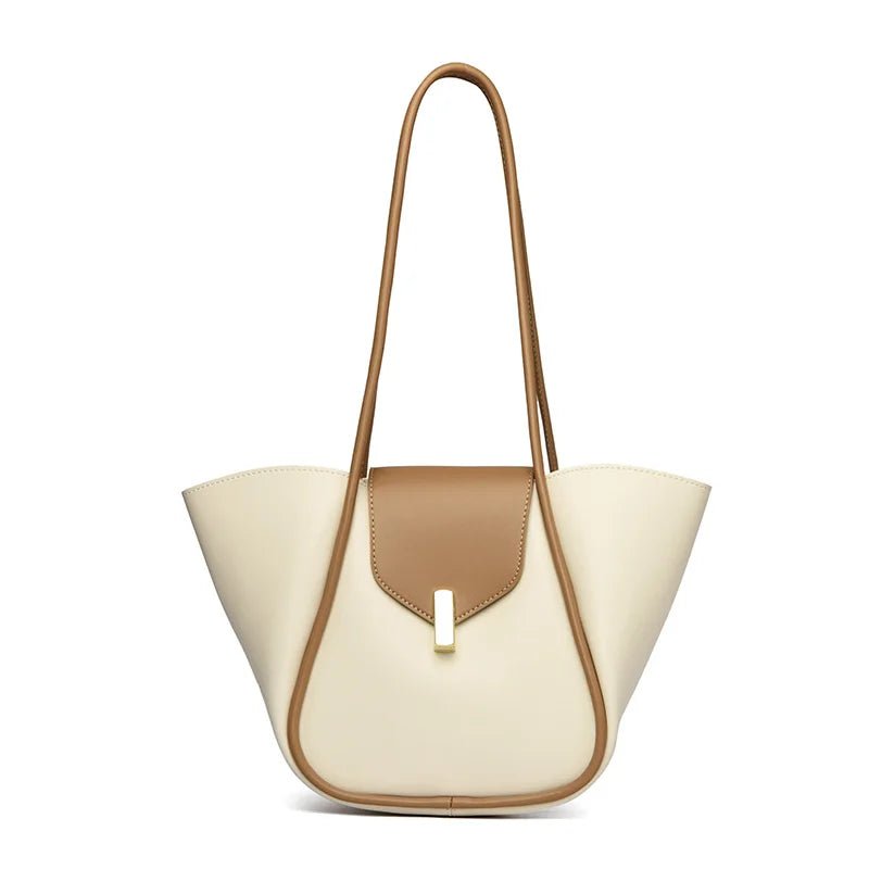 
                  
                    Elegant Leather Tote Bag - Gentevra
                  
                