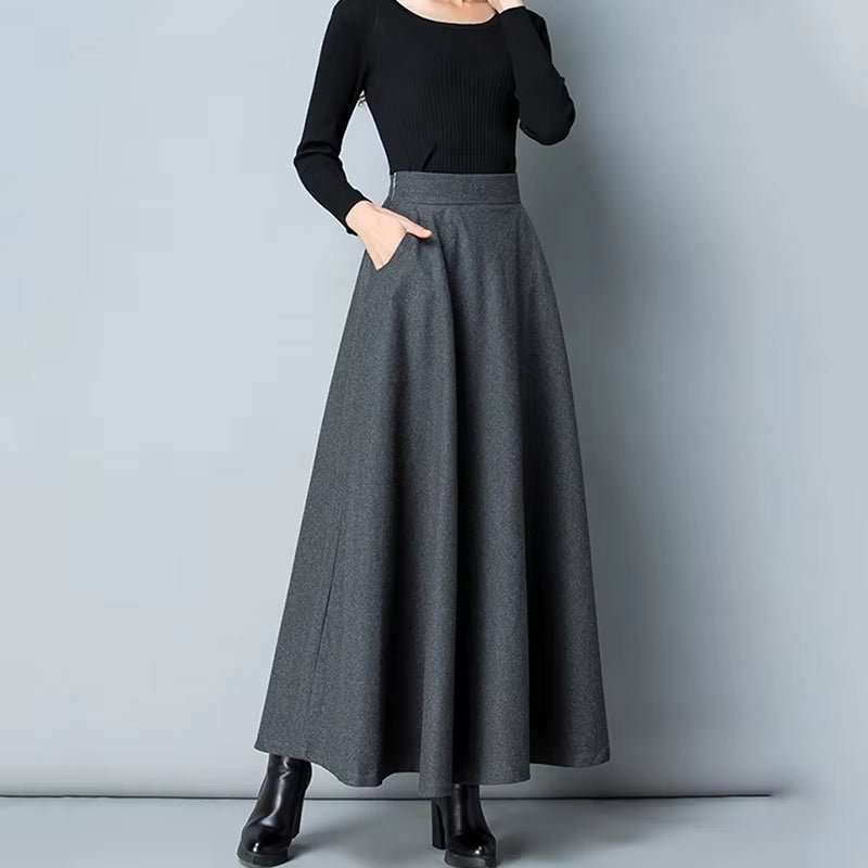 
                  
                    High - Waist Maxi Skirt - Gentevra
                  
                