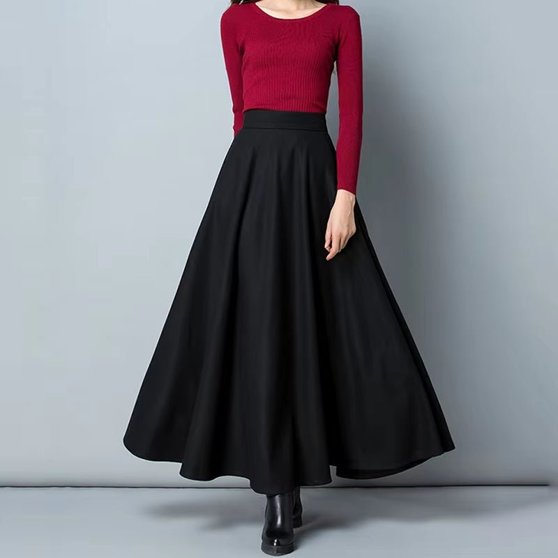 High - Waist Maxi Skirt - Gentevra