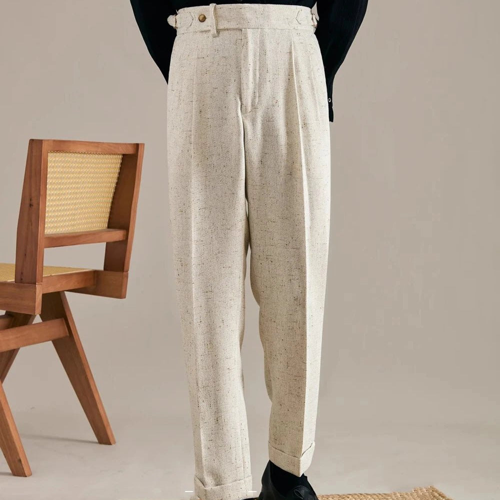 High Waist Straight Senior Pants - Gentevra