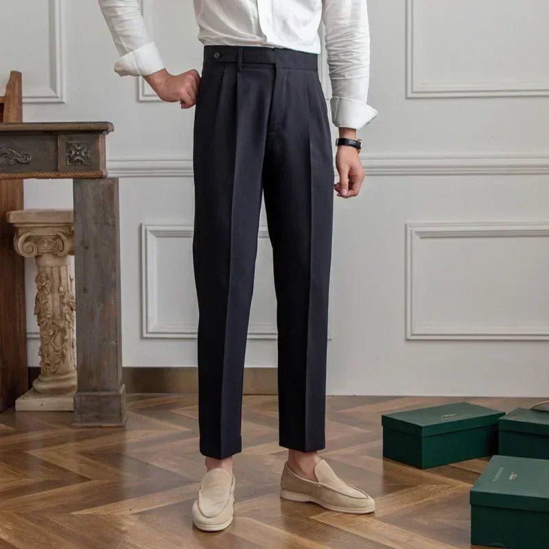 
                  
                    High - Waisted Straight Casual Suit Pants - Gentevra
                  
                