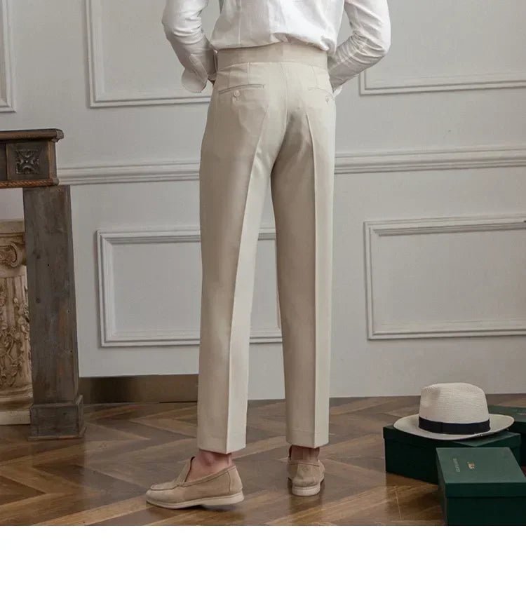 
                  
                    High - Waisted Straight Casual Suit Pants - Gentevra
                  
                