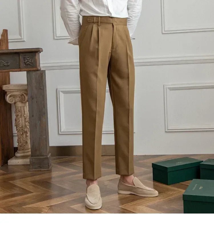 
                  
                    High - Waisted Straight Casual Suit Pants - Gentevra
                  
                