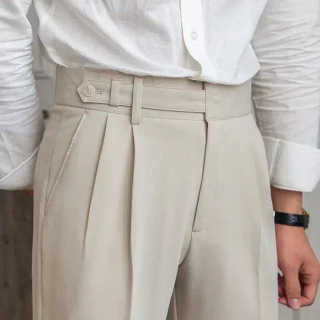 
                  
                    High - Waisted Straight Casual Suit Pants - Gentevra
                  
                