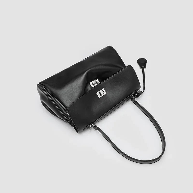 
                  
                    Leather Shoulder Bag - Gentevra
                  
                