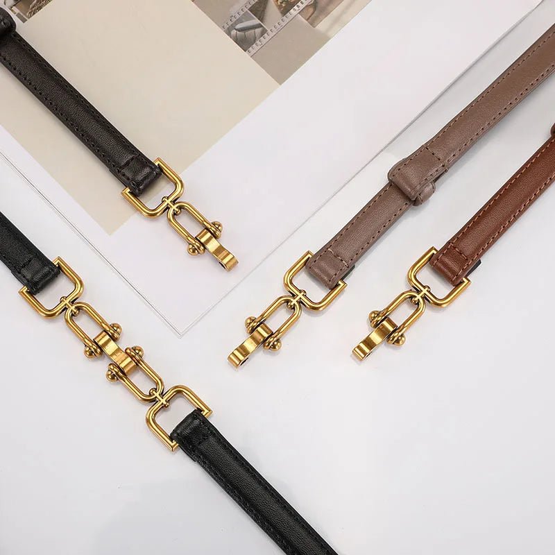 Leather Waist Belt - Gentevra