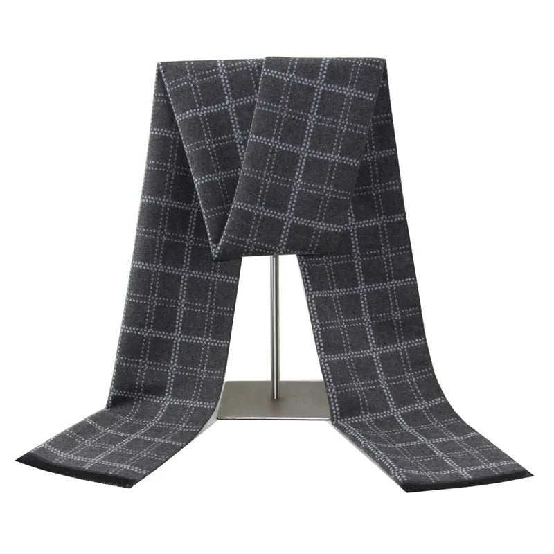 
                  
                    Luxury Cashmere Striped Men's Scarf - Gentevra
                  
                