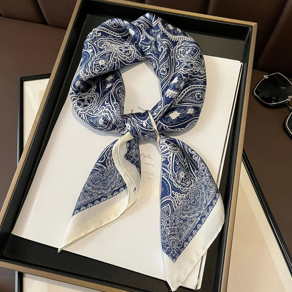 
                  
                    Luxury Satin Square Scarf - Gentevra
                  
                