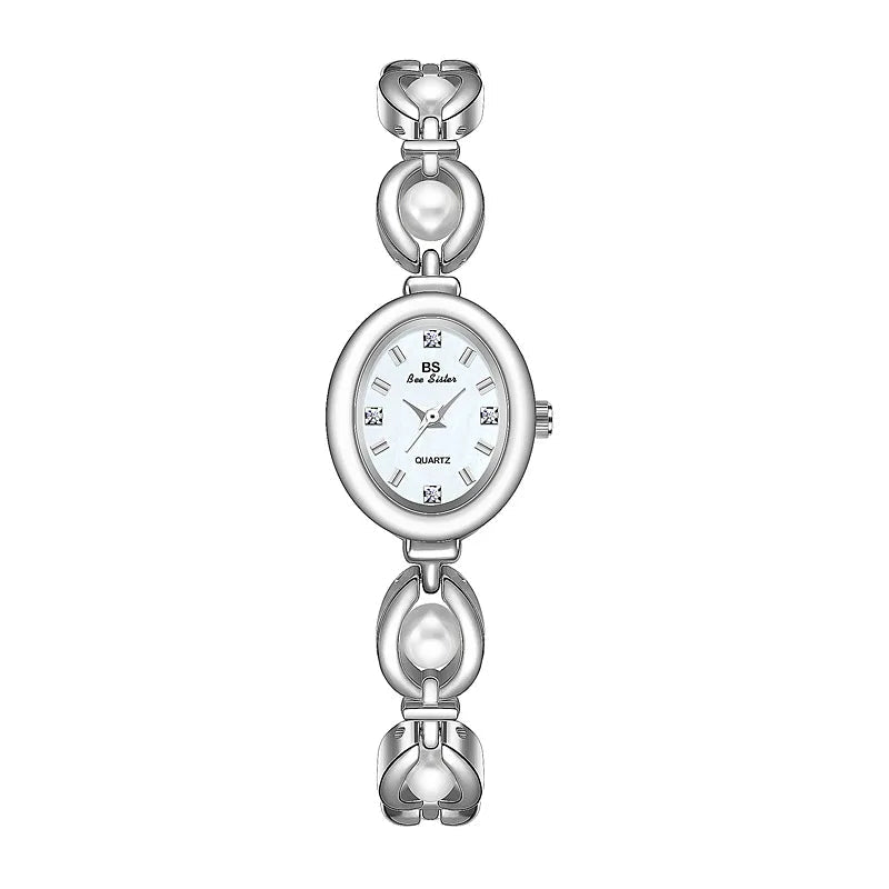 
                  
                    Pearl Bracelet Watch - Gentevra
                  
                