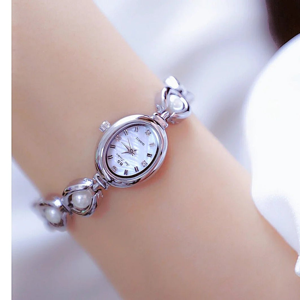 
                  
                    Pearl Bracelet Watch - Gentevra
                  
                