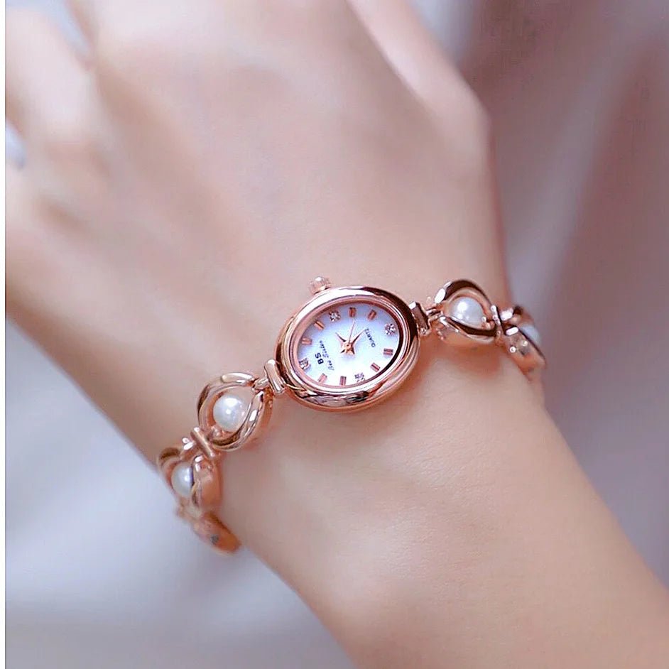 
                  
                    Pearl Bracelet Watch - Gentevra
                  
                