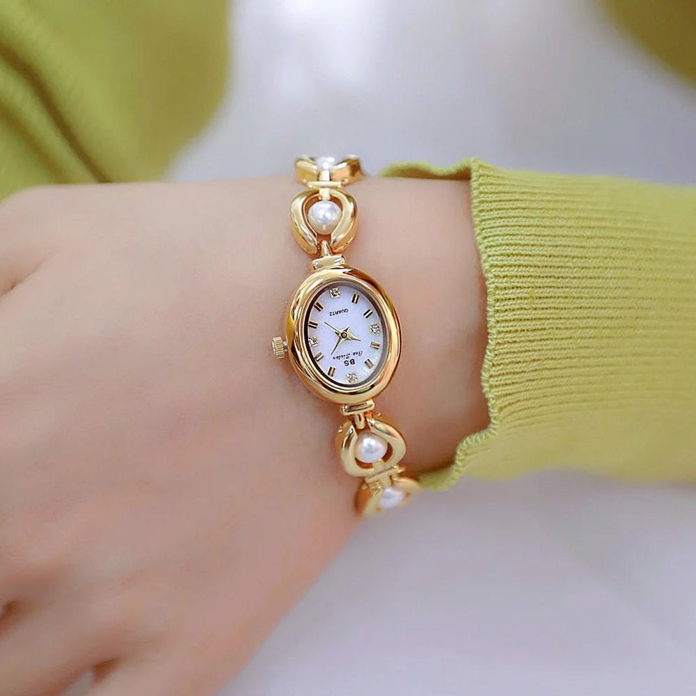 
                  
                    Pearl Bracelet Watch - Gentevra
                  
                