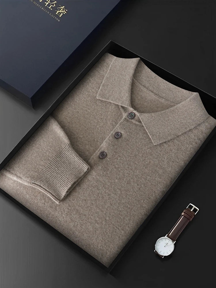 
                  
                    Premium Australian Wool & Cashmere Sweater - Gentevra
                  
                