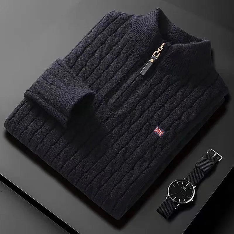 
                  
                    Premium Cashmere Blend Sweater - Gentevra
                  
                