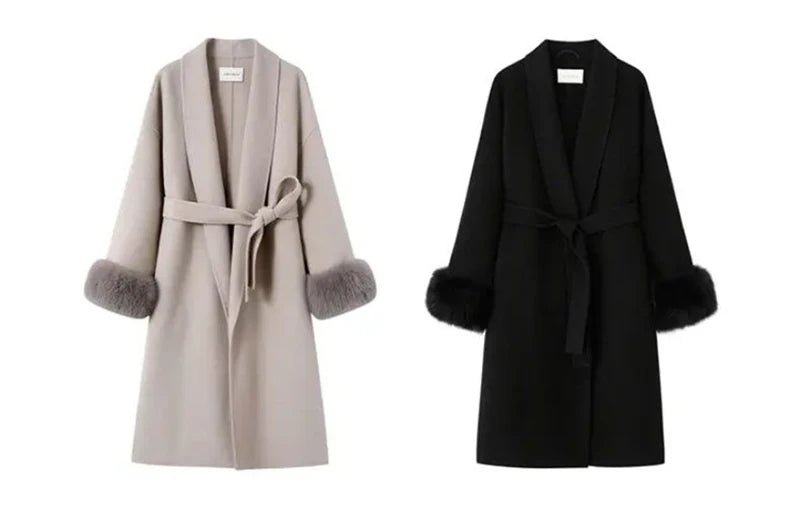 
                  
                    Premium Cashmere Wool Maxi Coat - Gentevra
                  
                