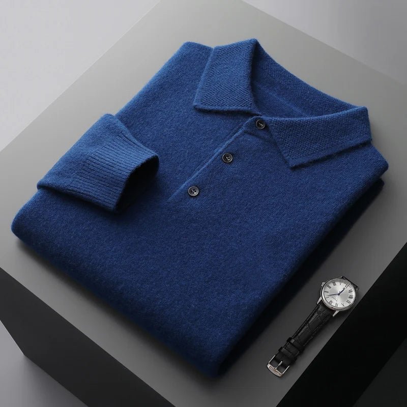 Premium Classic Polo Sweater - Gentevra