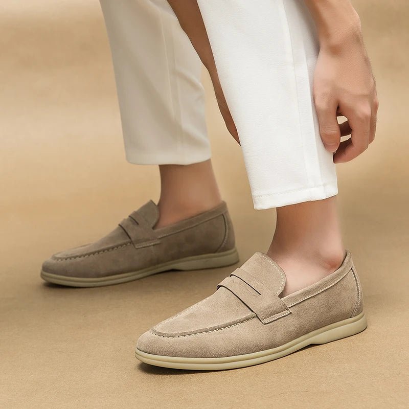 
                  
                    Premium Faux Suede Slip - ons - Gentevra
                  
                