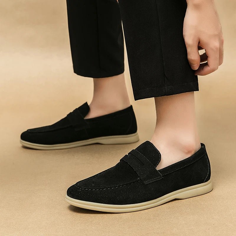 
                  
                    Premium Faux Suede Slip - ons - Gentevra
                  
                