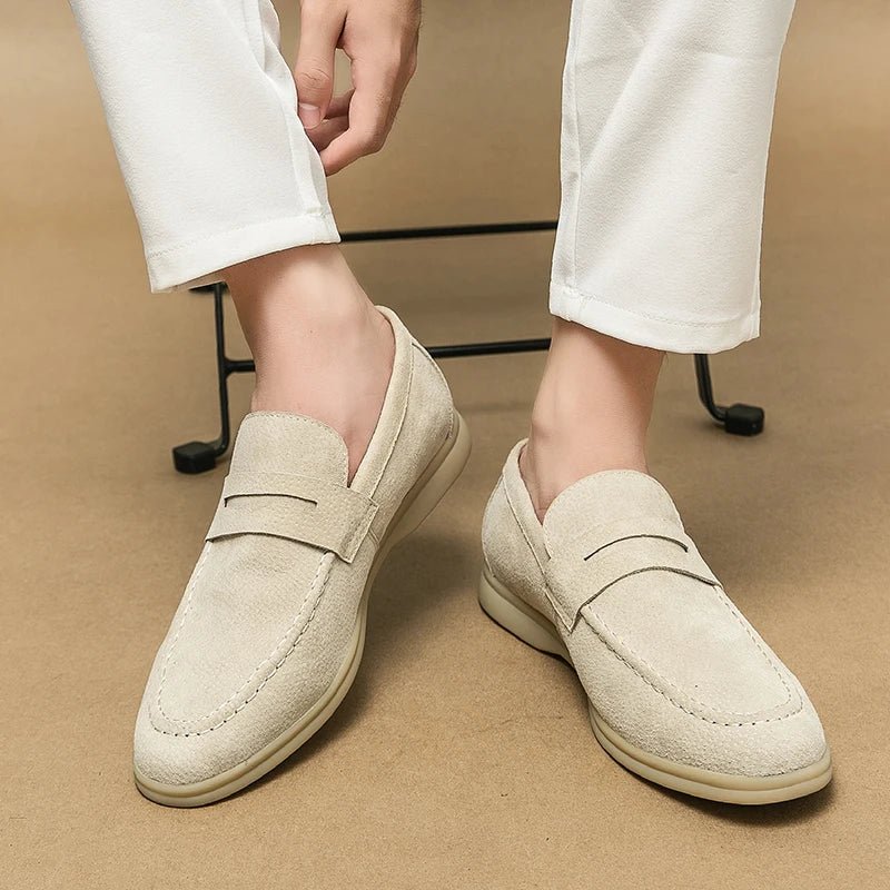 
                  
                    Premium Faux Suede Slip - ons - Gentevra
                  
                