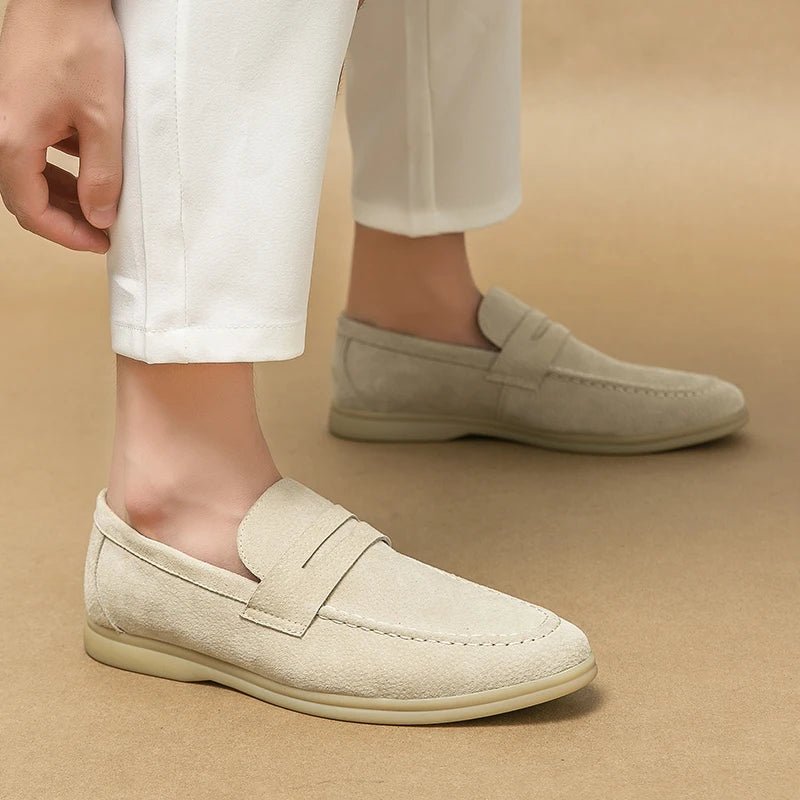 
                  
                    Premium Faux Suede Slip - ons - Gentevra
                  
                