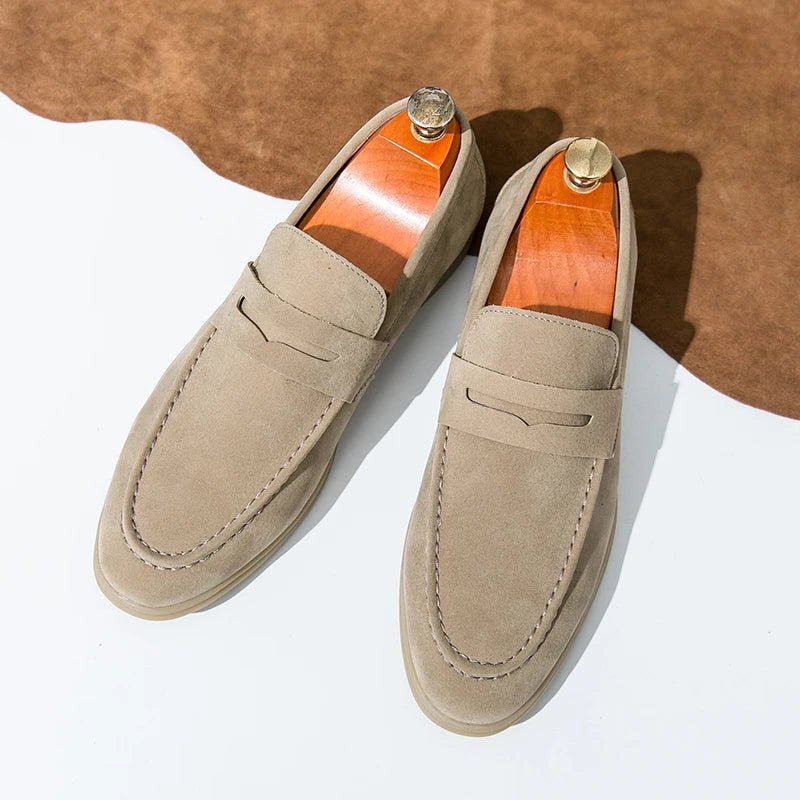 Premium Faux Suede Slip - ons - Gentevra