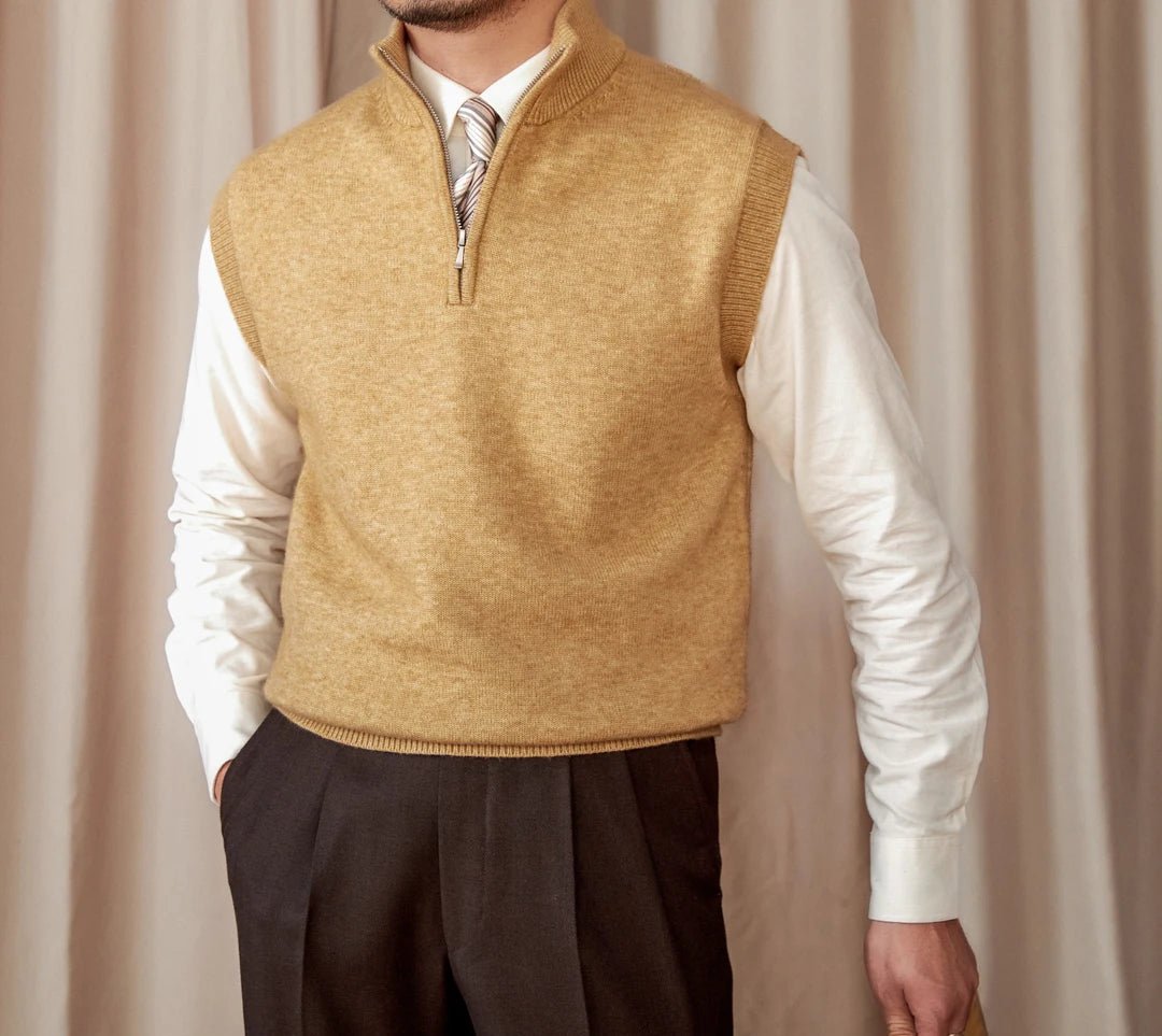 Premium Gentry Vintage Collar Vest - Gentevra