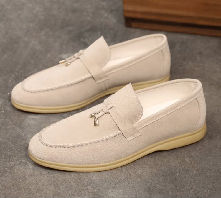 
                  
                    Premium Genuine Suede Leather Loafers - Gentevra
                  
                