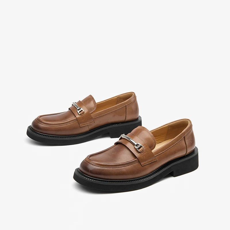 Premium Handmade Calfskin Loafers - Gentevra