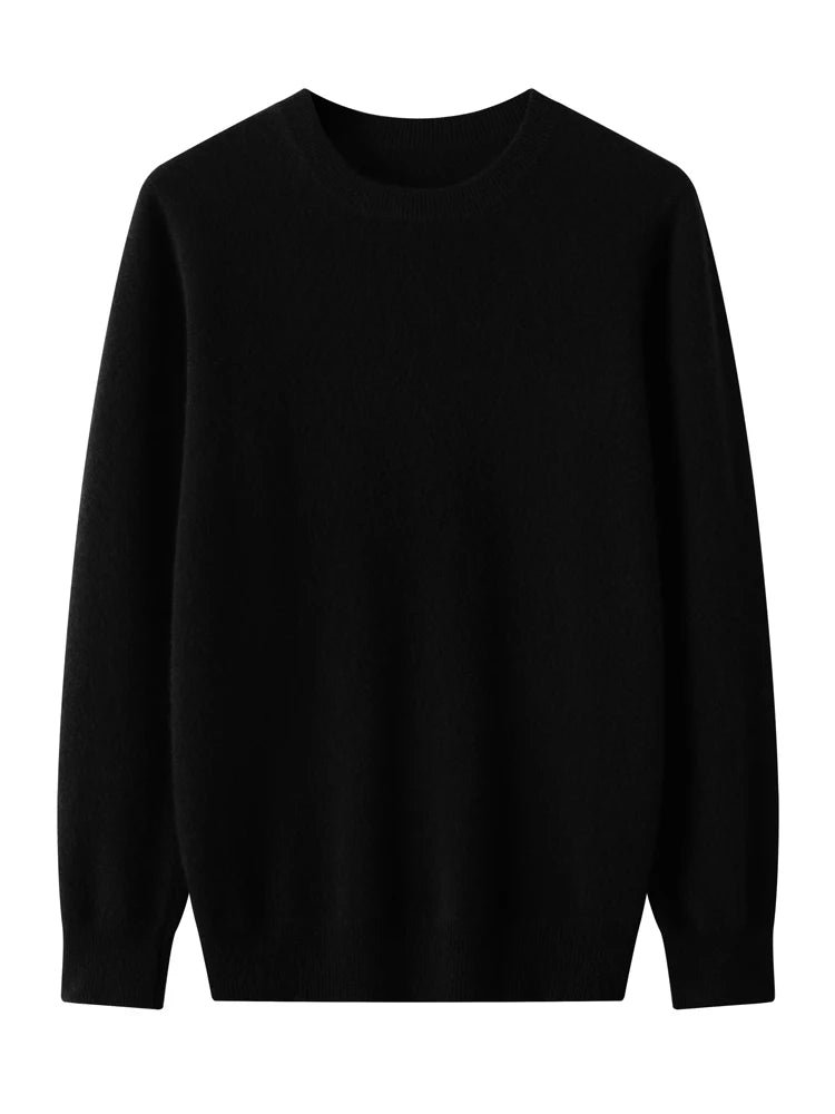 
                  
                    Premium Merino Wool O - Neck Sweater - Gentevra
                  
                