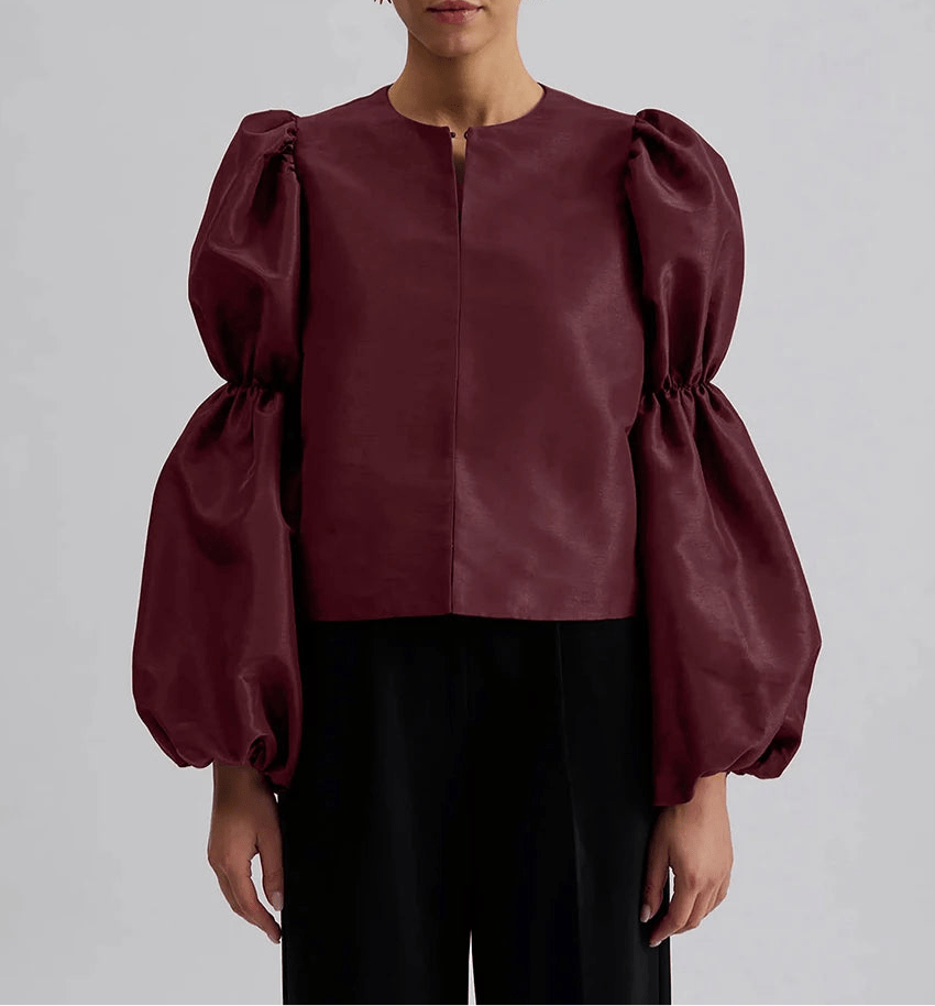 
                  
                    Premium Puff Sleeve Blouse - Gentevra
                  
                