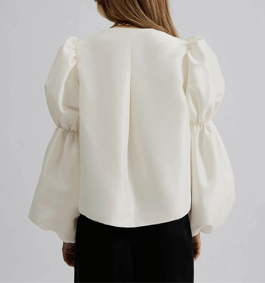 
                  
                    Premium Puff Sleeve Blouse - Gentevra
                  
                