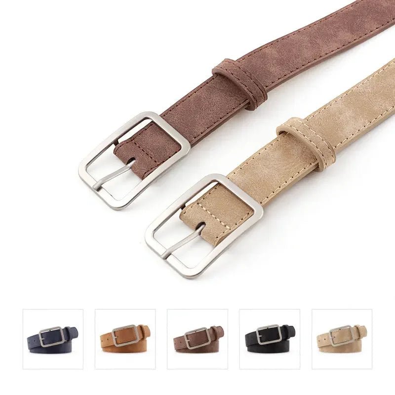 
                  
                    Premium Square Pin Buckles Belts - Gentevra
                  
                