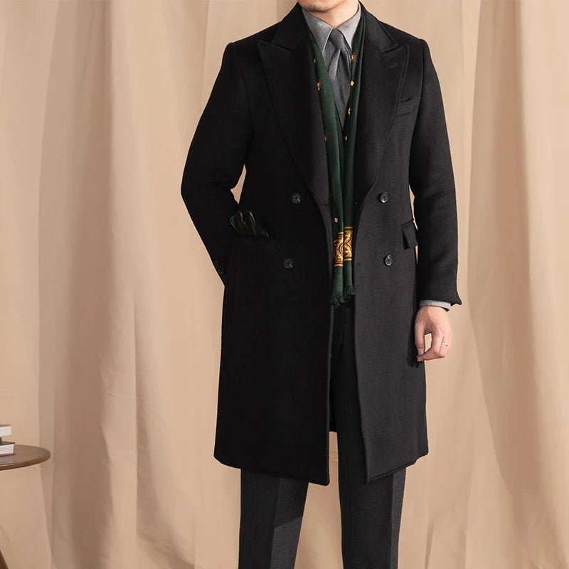 Premium Wool Chesterfield Coat - Gentevra