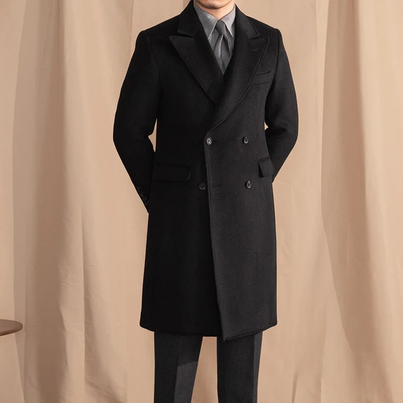 
                  
                    Premium Wool Chesterfield Coat - Gentevra
                  
                