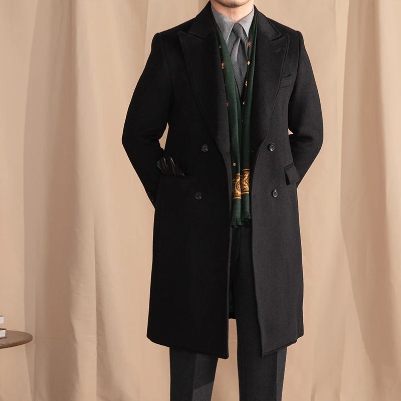 
                  
                    Premium Wool Chesterfield Coat - Gentevra
                  
                