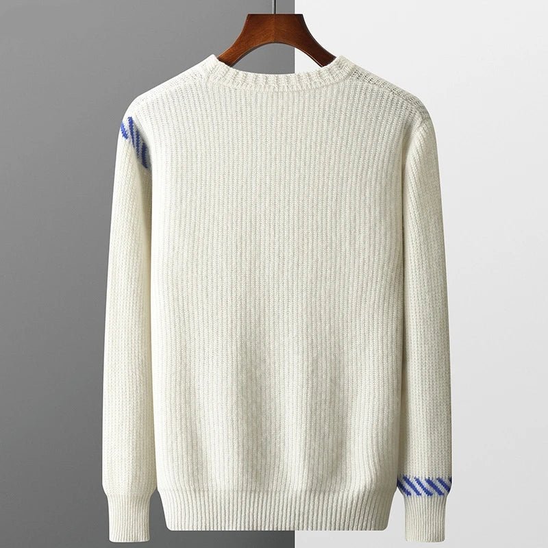 
                  
                    Premium Wool Embroidered Sweater - Gentevra
                  
                