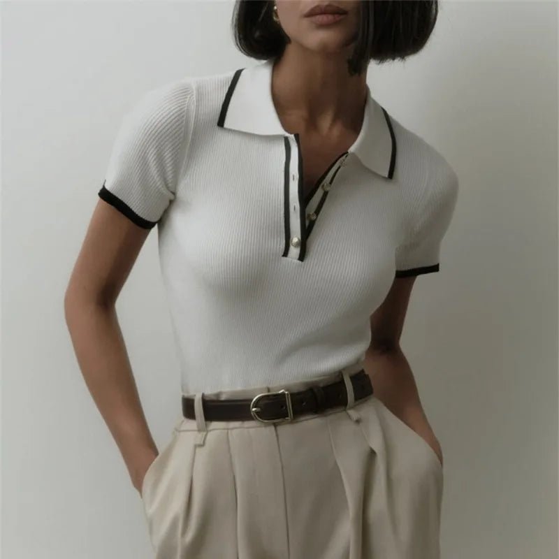 
                  
                    Short - Sleeve Polo Shirt - Gentevra
                  
                