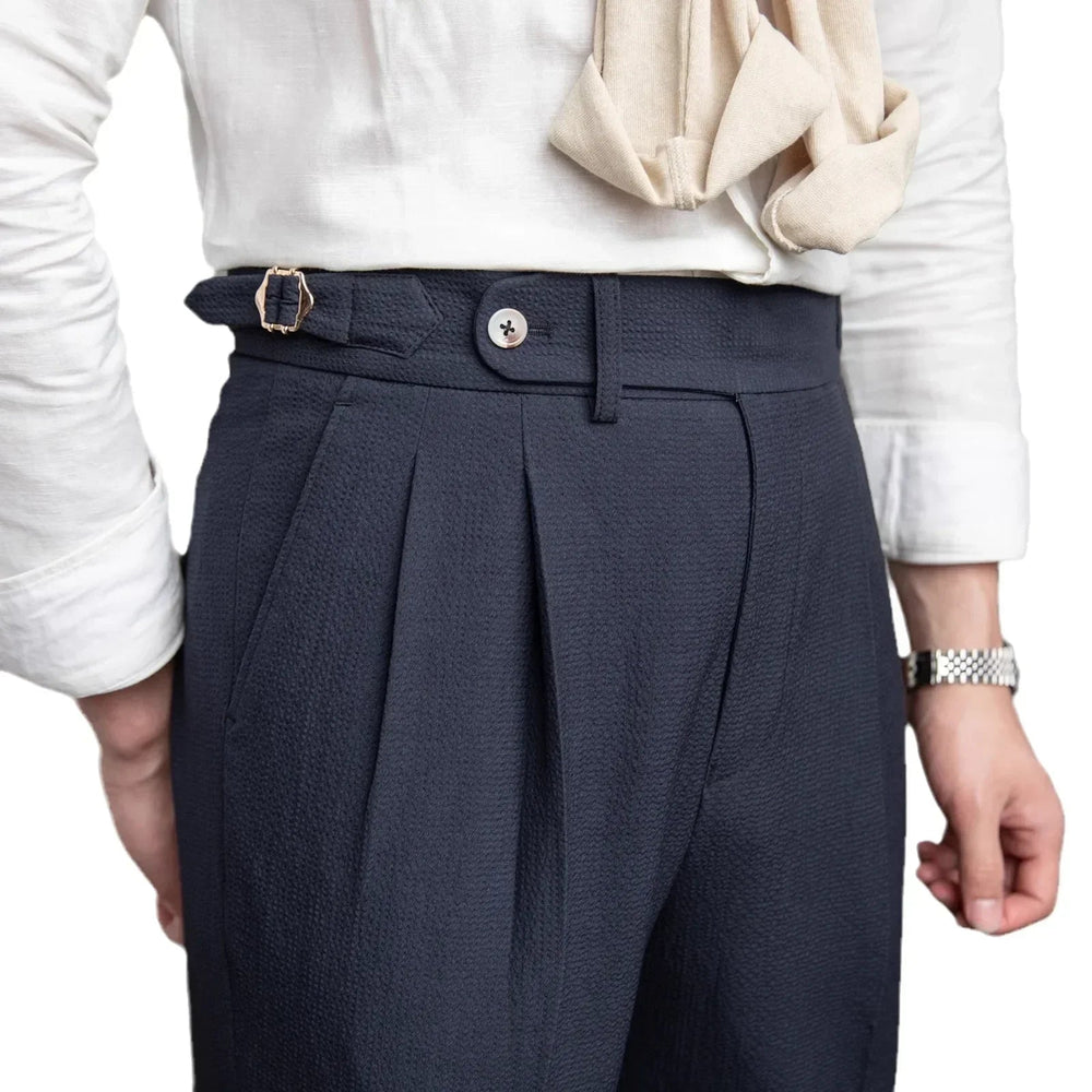 
                  
                    Straight Fit Formal Suit Pants - Gentevra
                  
                