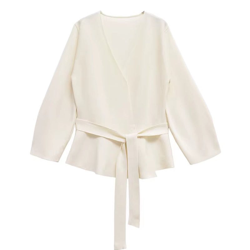 
                  
                    Stylish Belted Cardigan - Gentevra
                  
                