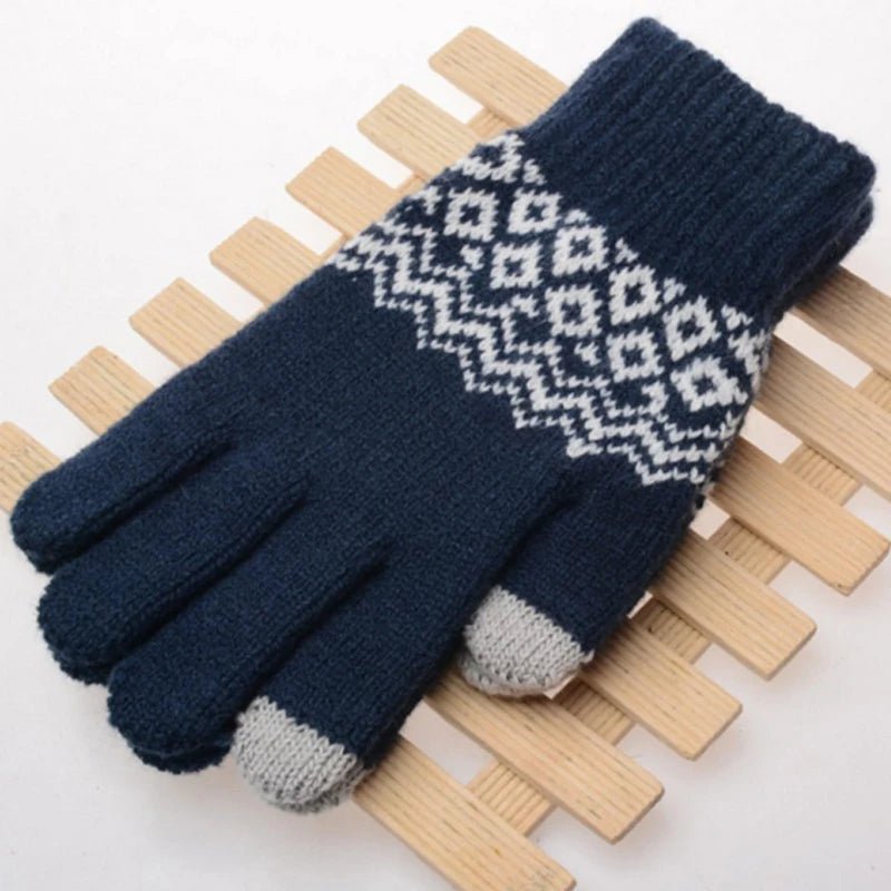 
                  
                    Stylish Knitted Touchscreen Gloves - Gentevra
                  
                